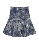 Butterfly Embroidered 3 Pcs Set