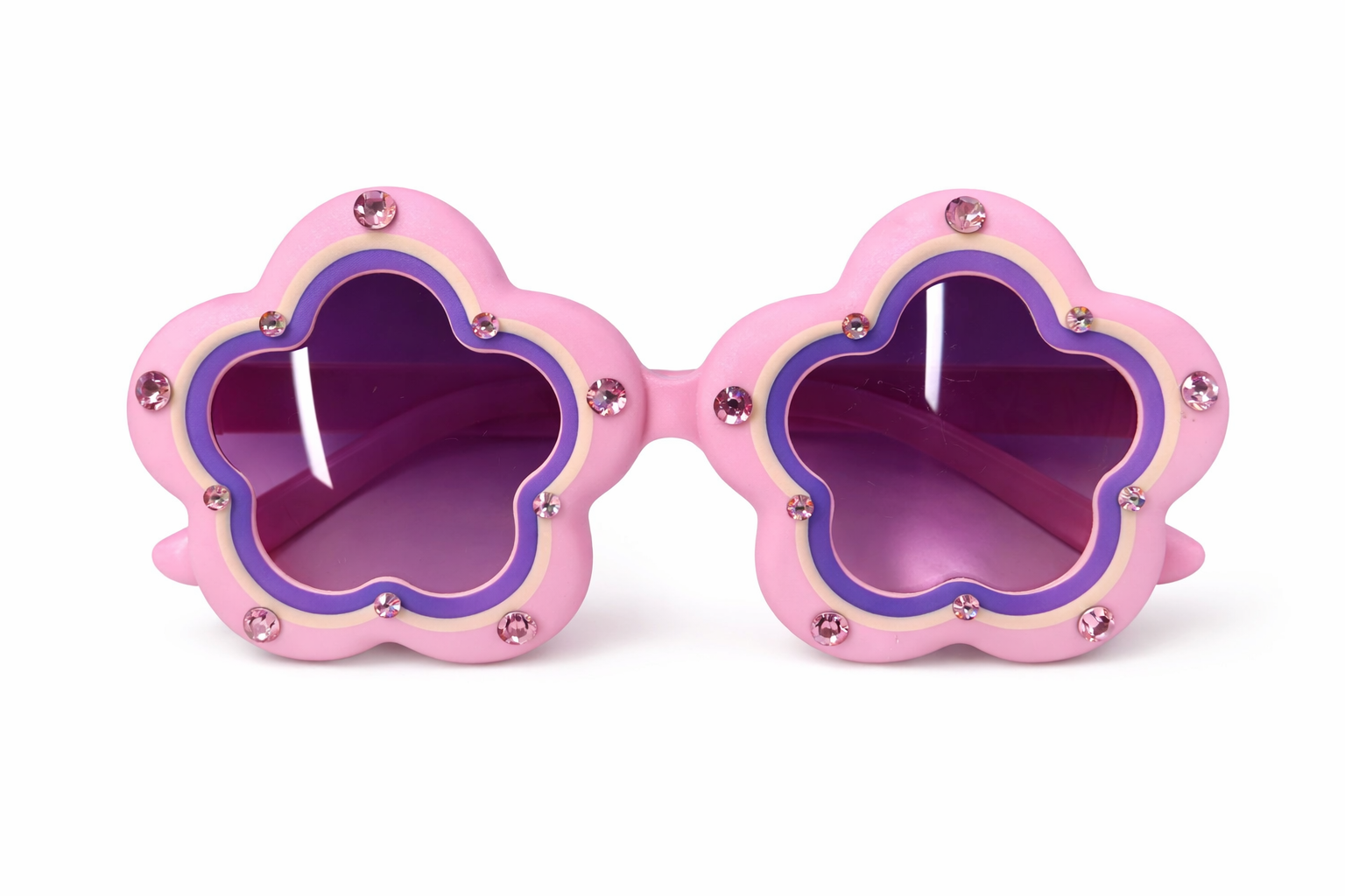Flower Sunglasses - Pink