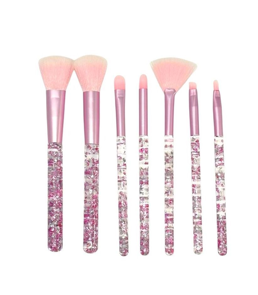 Makeup Brushes In Pouch