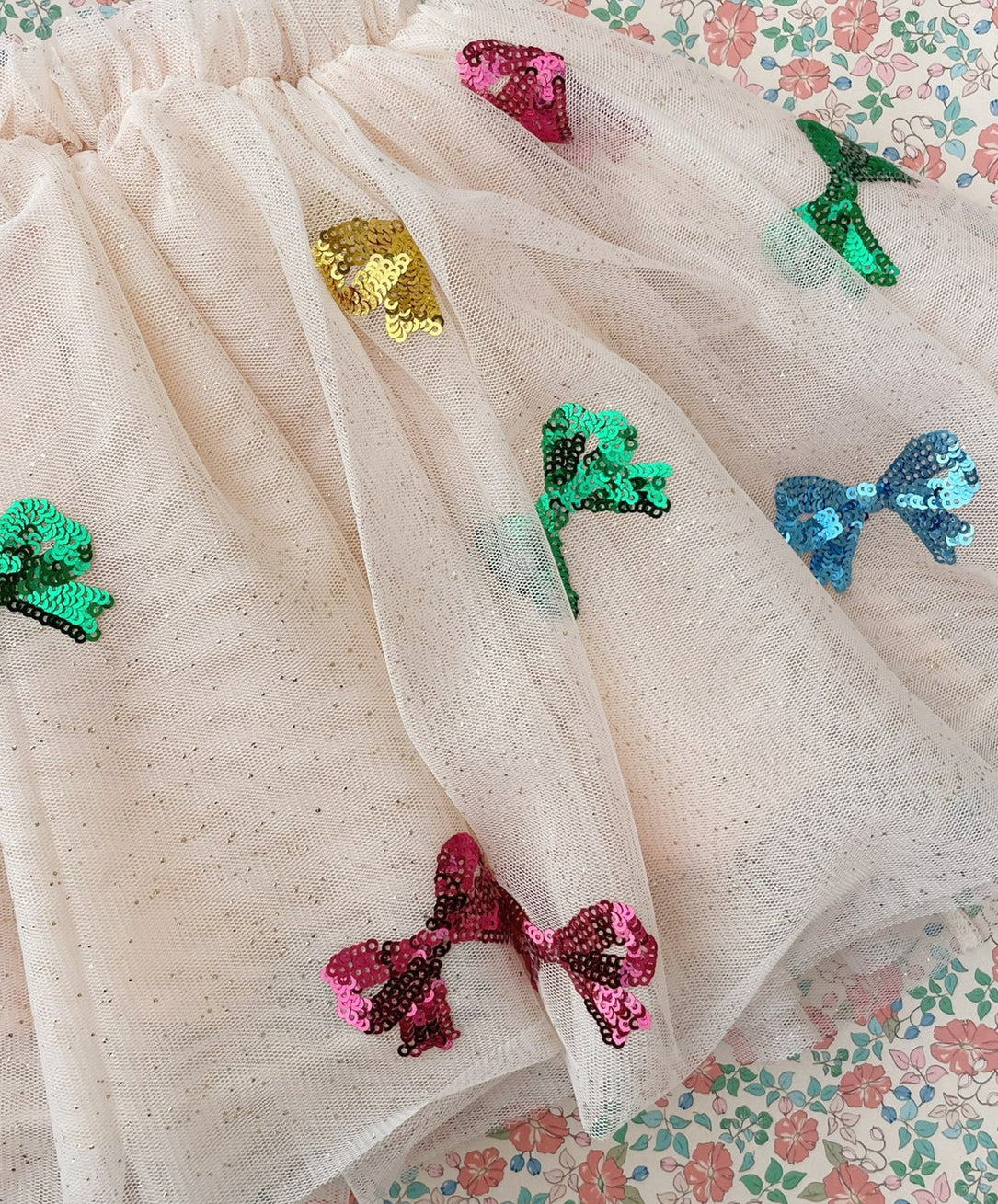 Yvonne Skirt Bow Coloré