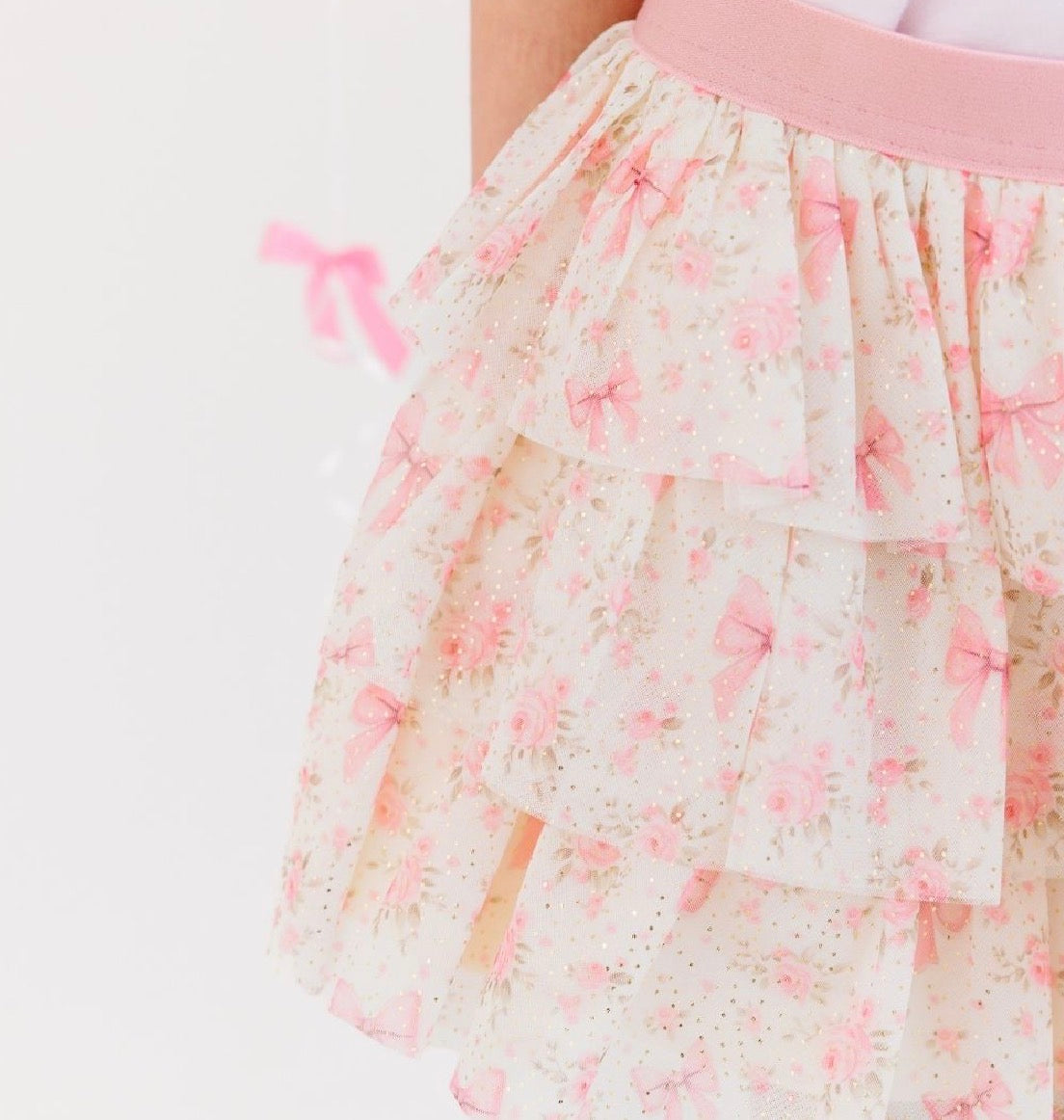 Ditsy Floral Bow Patch Set