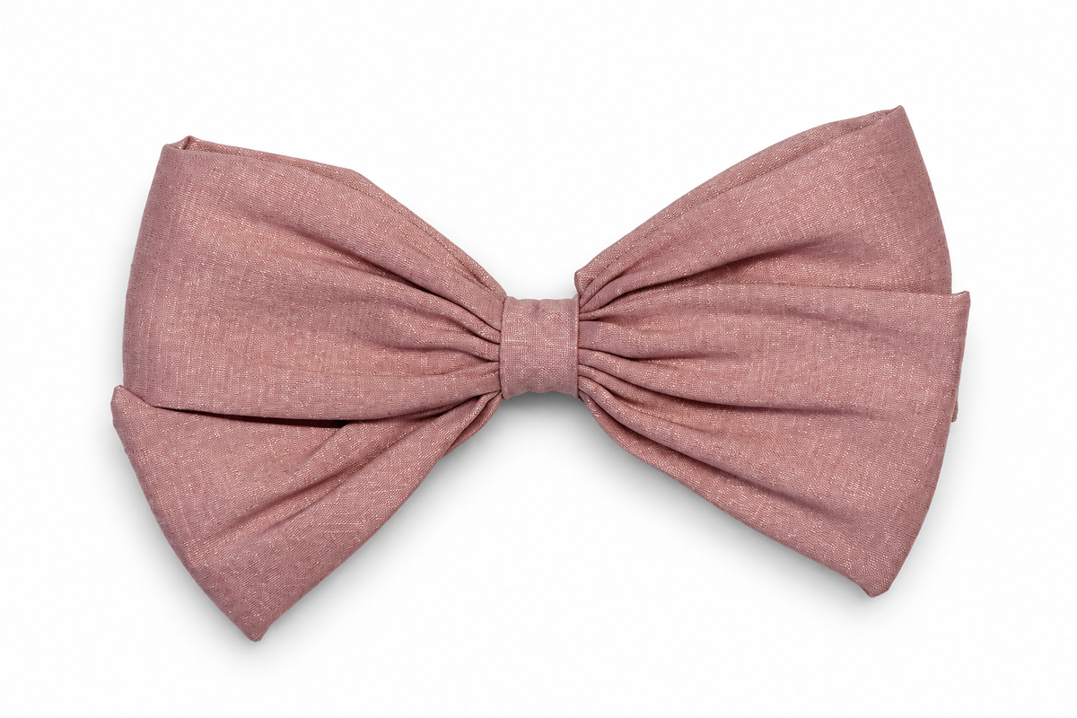 Mini Dusty Rose Bow