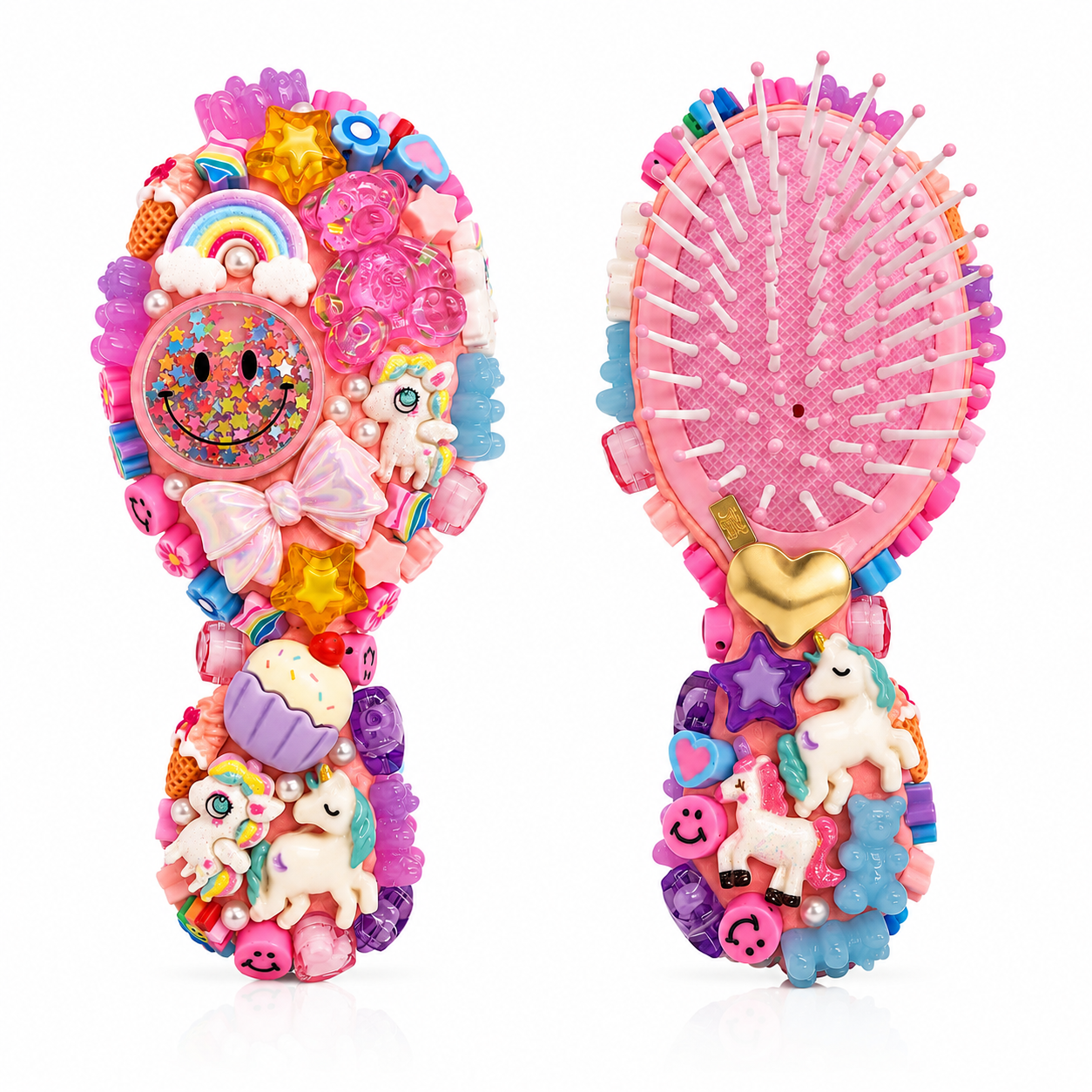 Charm & Happy Face Hair Brush