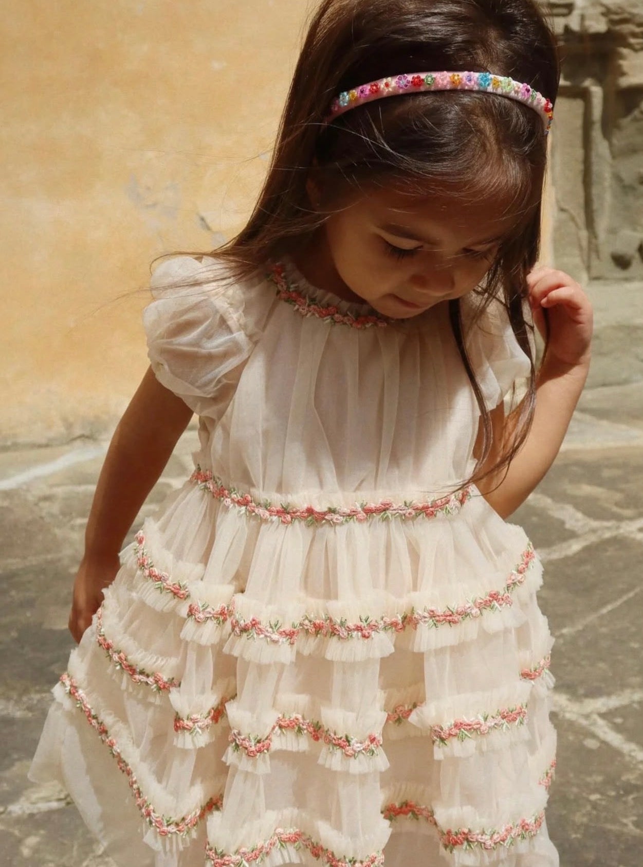 Joelle Dress Buttercream