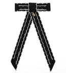 Rebecca Moonstitch Clip - Navy y Negro