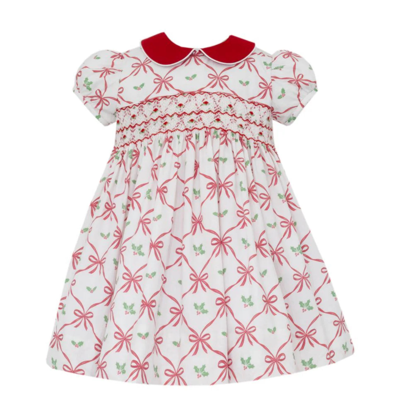 Red Bow Alison Dress