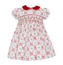 Red Bow Alison Dress
