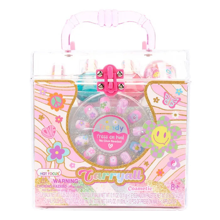 Carryall Cosmetic Groovy Flower