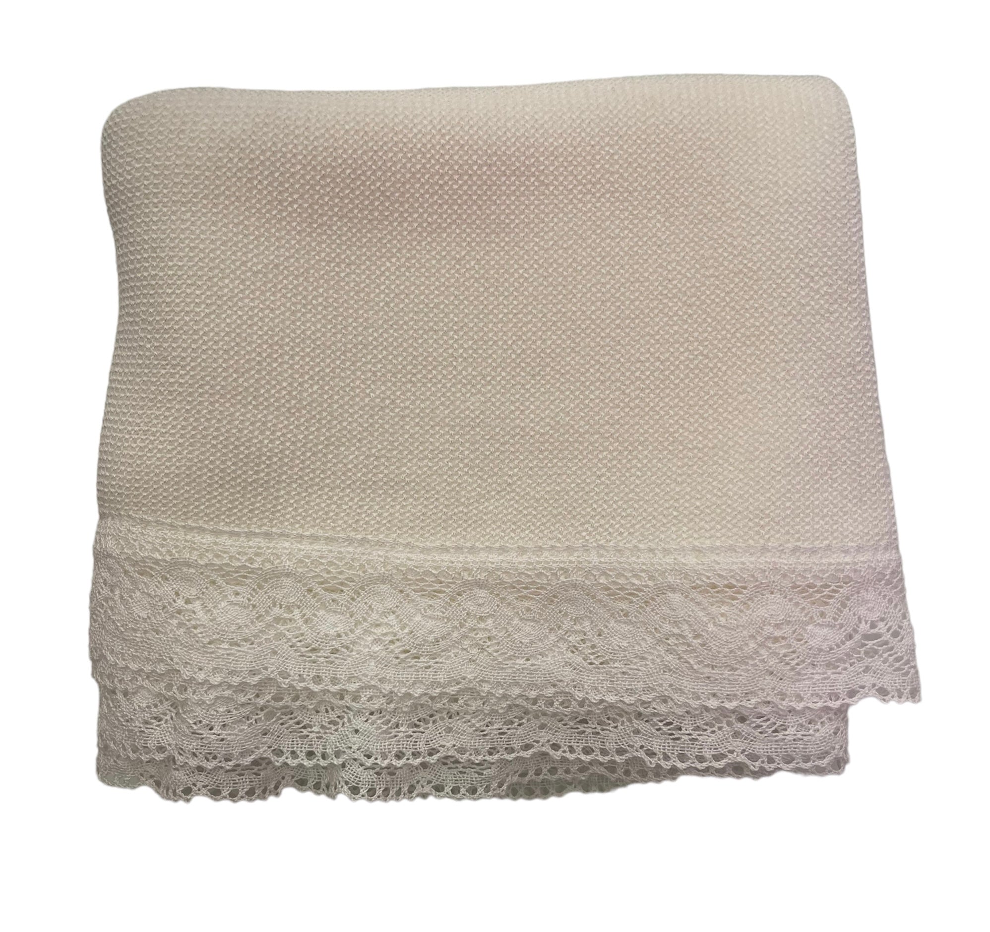 White Lace Blanket