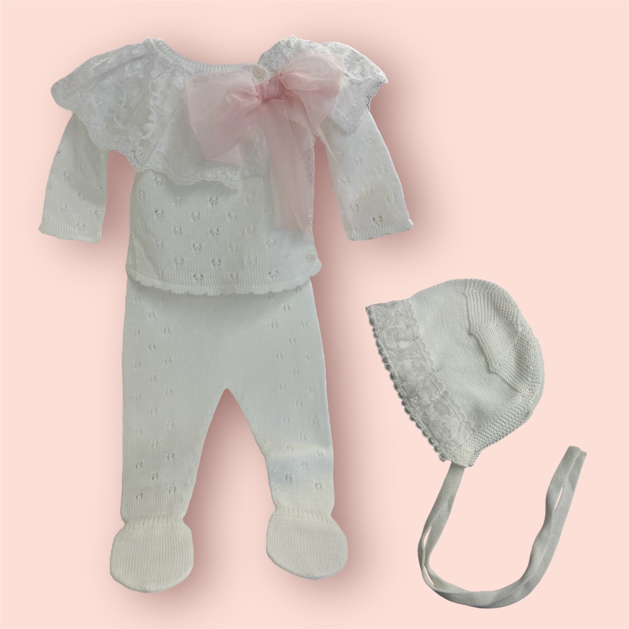 White & Pink Set