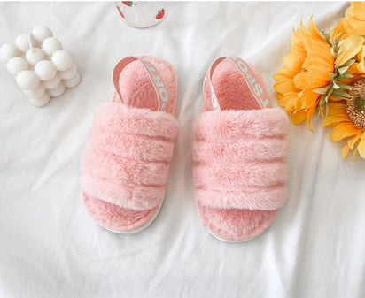 Strap Pink Slippers