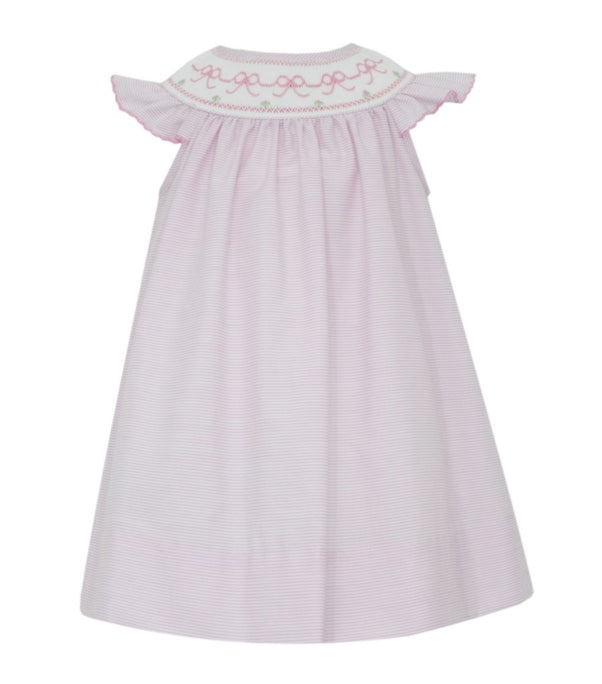 Pink Bows Baby Dress