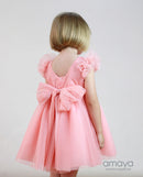 Pale Rose Flowers Dress