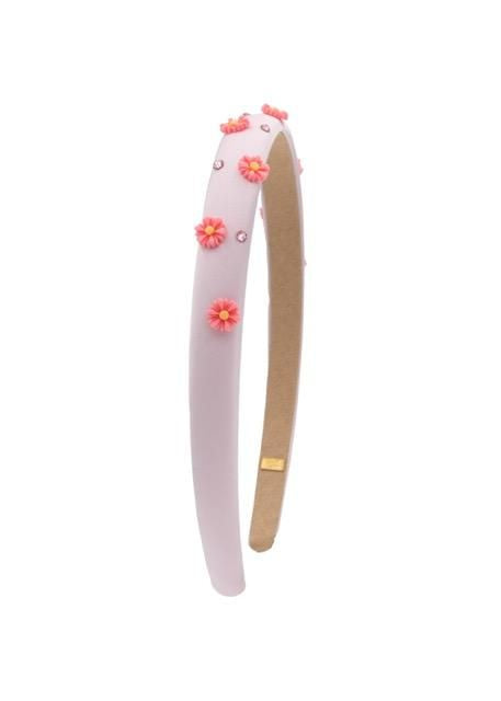 Thin Full 3D Charm Headband - Pink