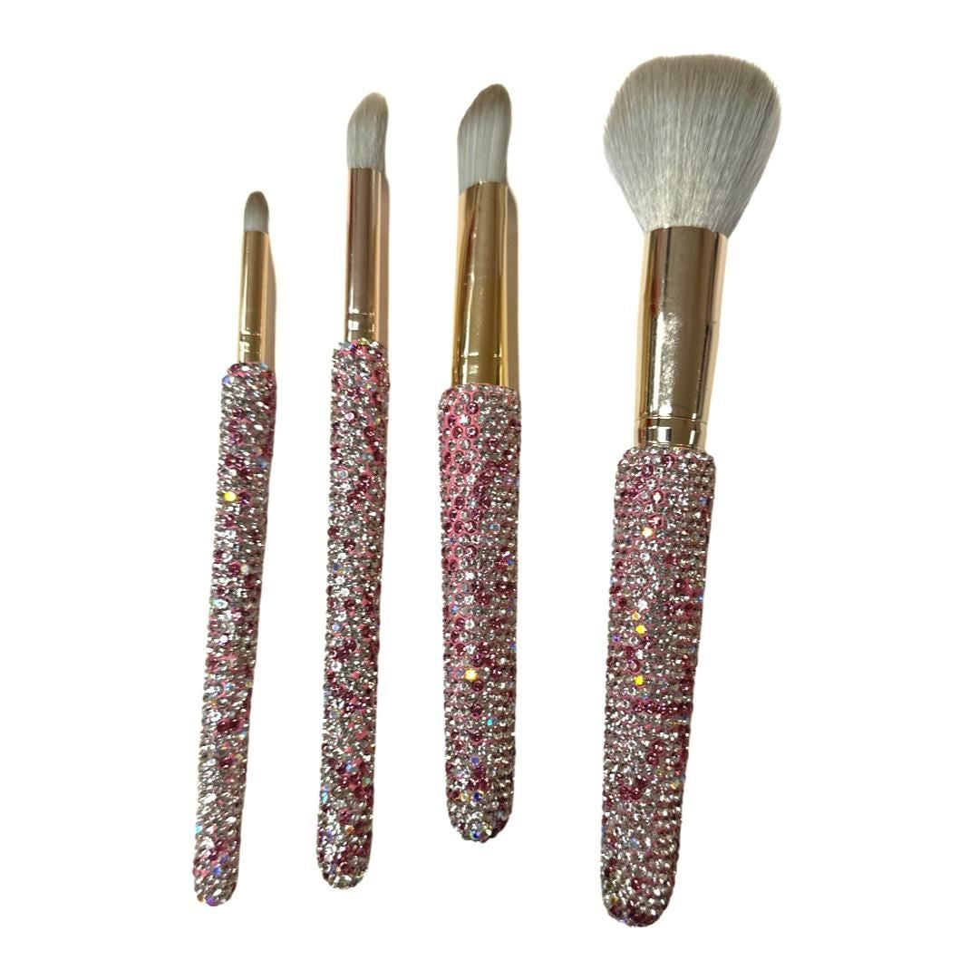 Makeup Brushes In Pouch