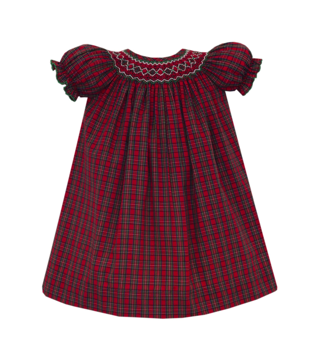 Catherine Red Plaid Bishop