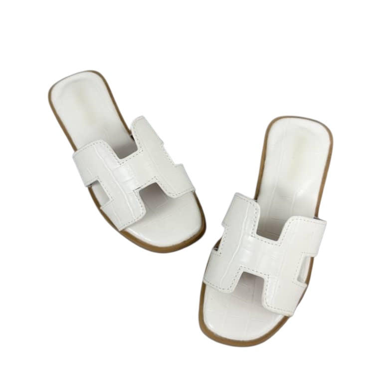 Off White Beauty Sandals