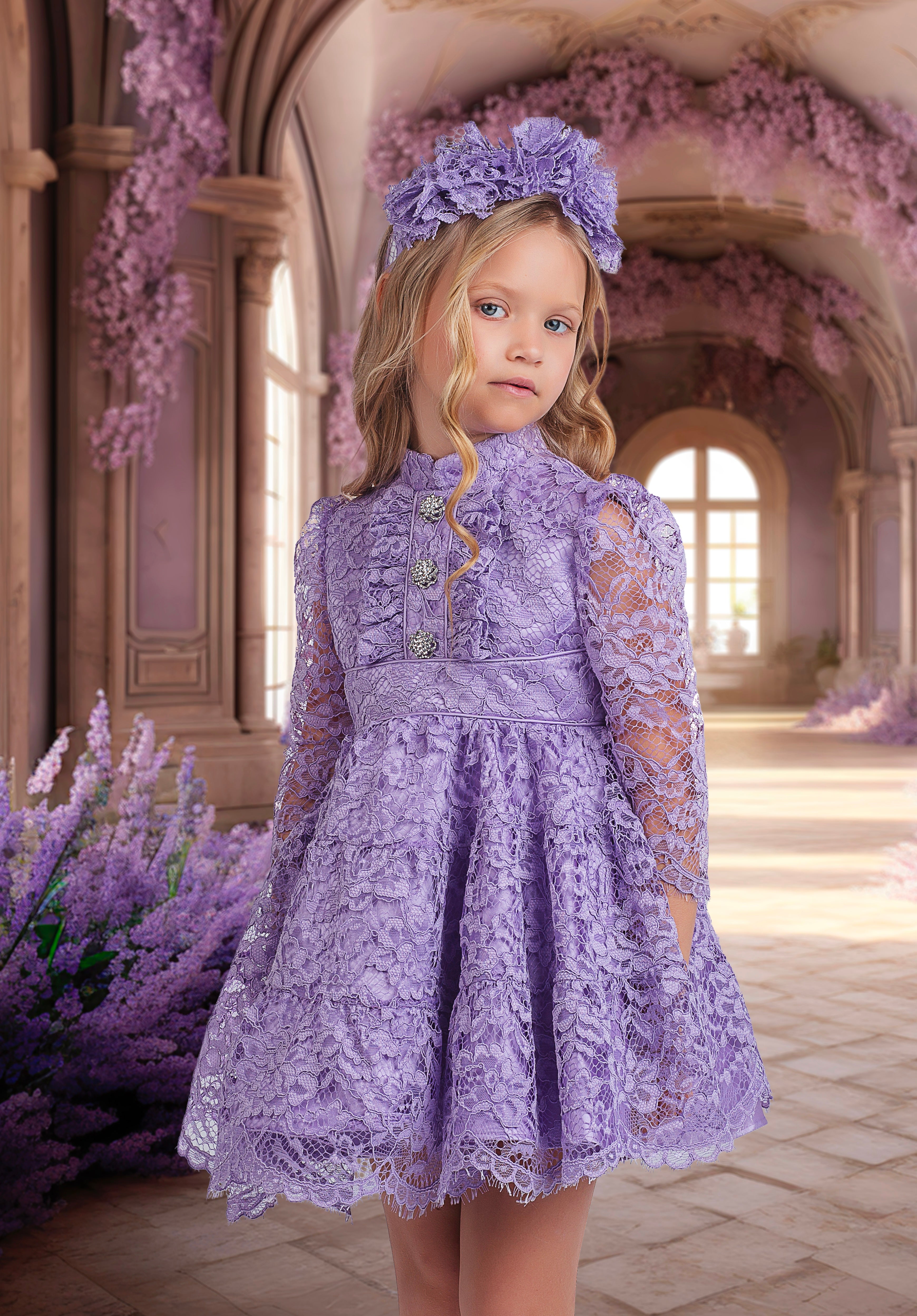 Purple Elegant Dress