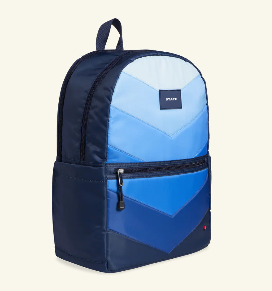 Kane Kids Large Blue Chevron Puffer