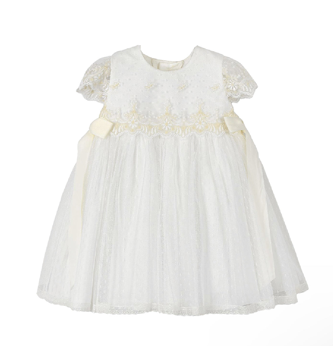 Baby Beige Tulle Dress