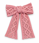 Rosette Crochet Lace Bow