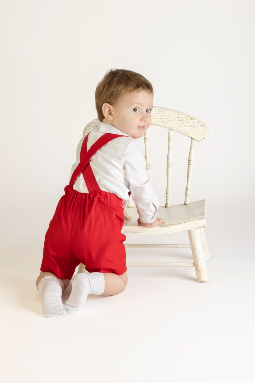 Baby Boy Red Set