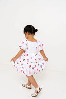 Bows & Floral Daphne Dress