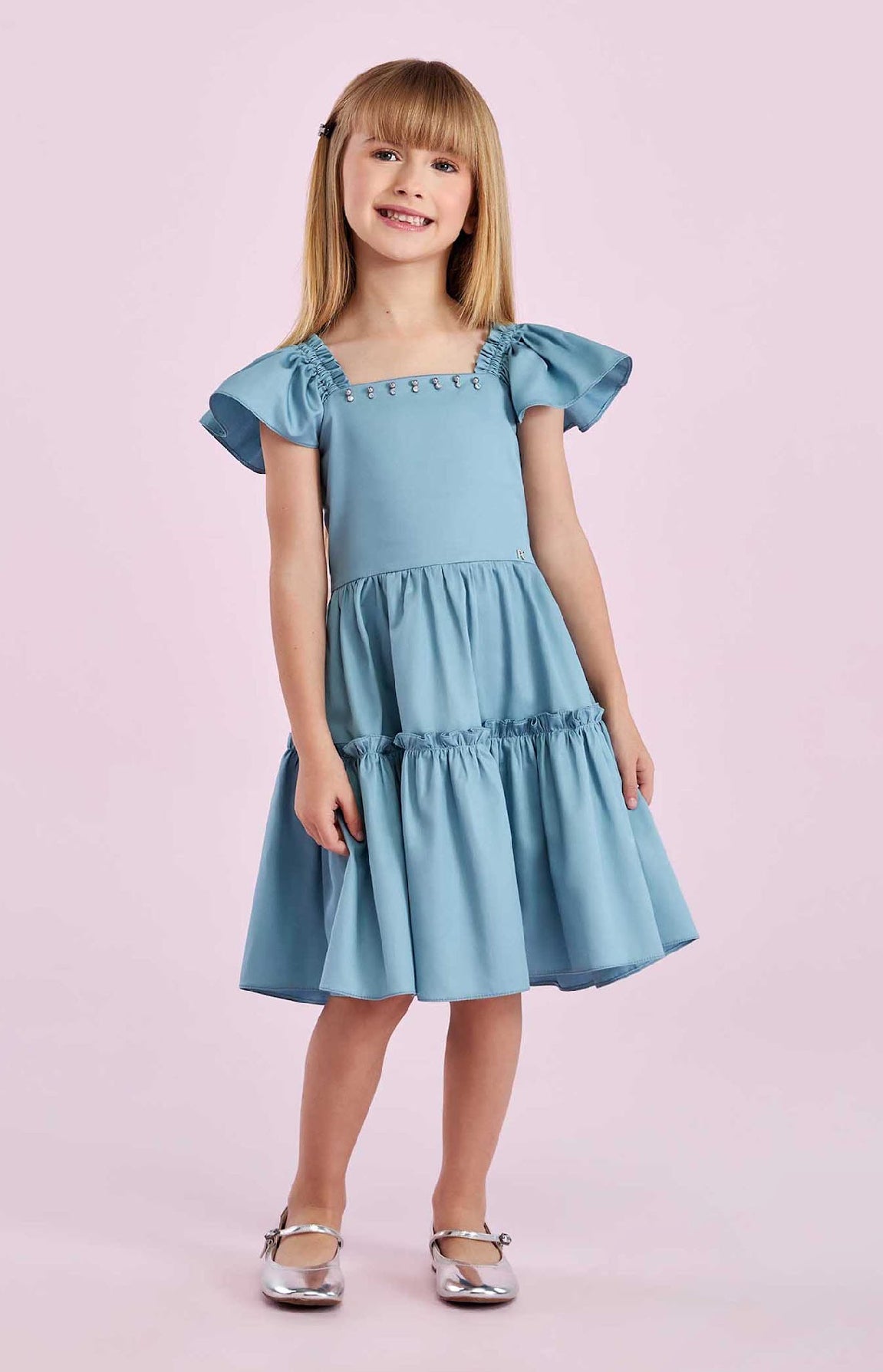 Elegant Blue Dress