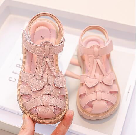 Pink Hearts Sandals