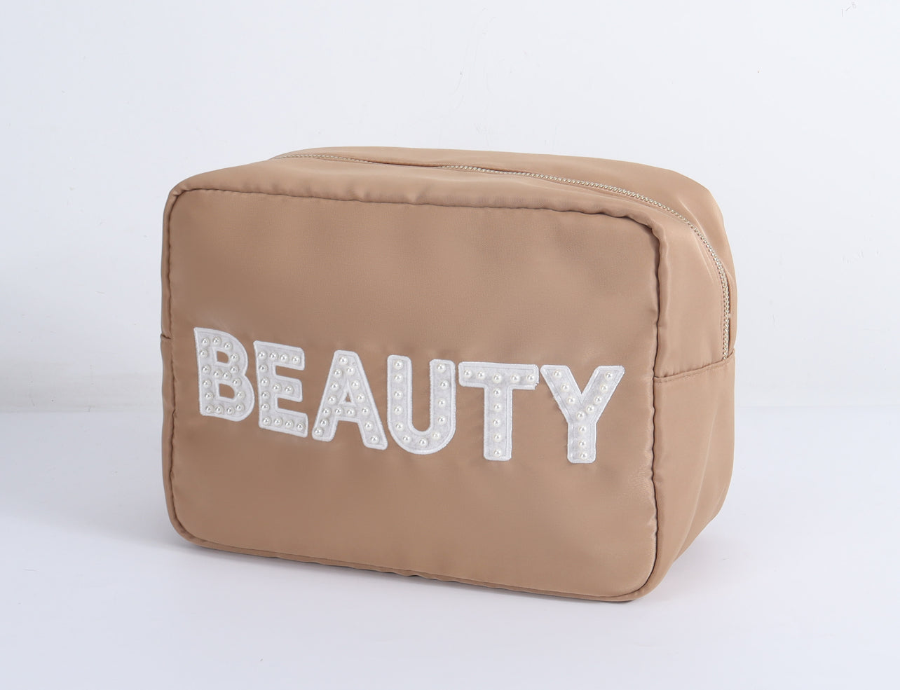 Tan Beauty Pouch