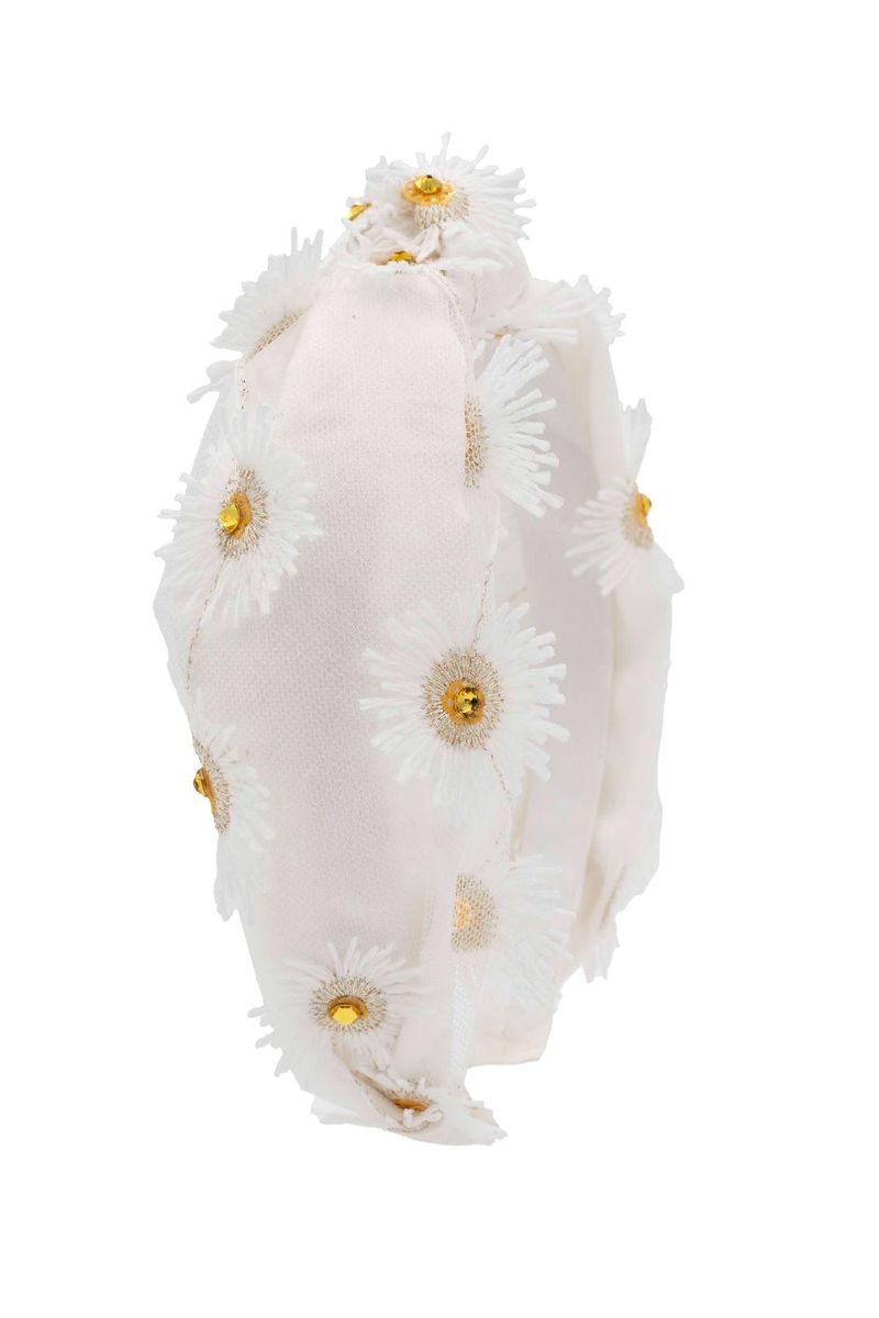 Crystallized 3D Daisy Headband