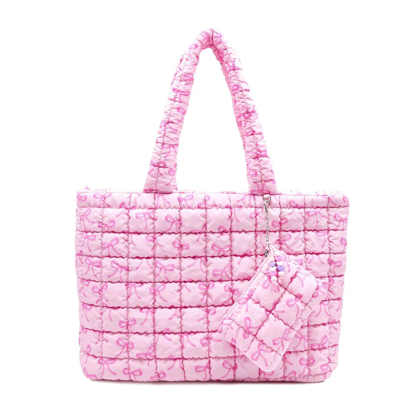 Quilted Scrunchies Large Tote Bag