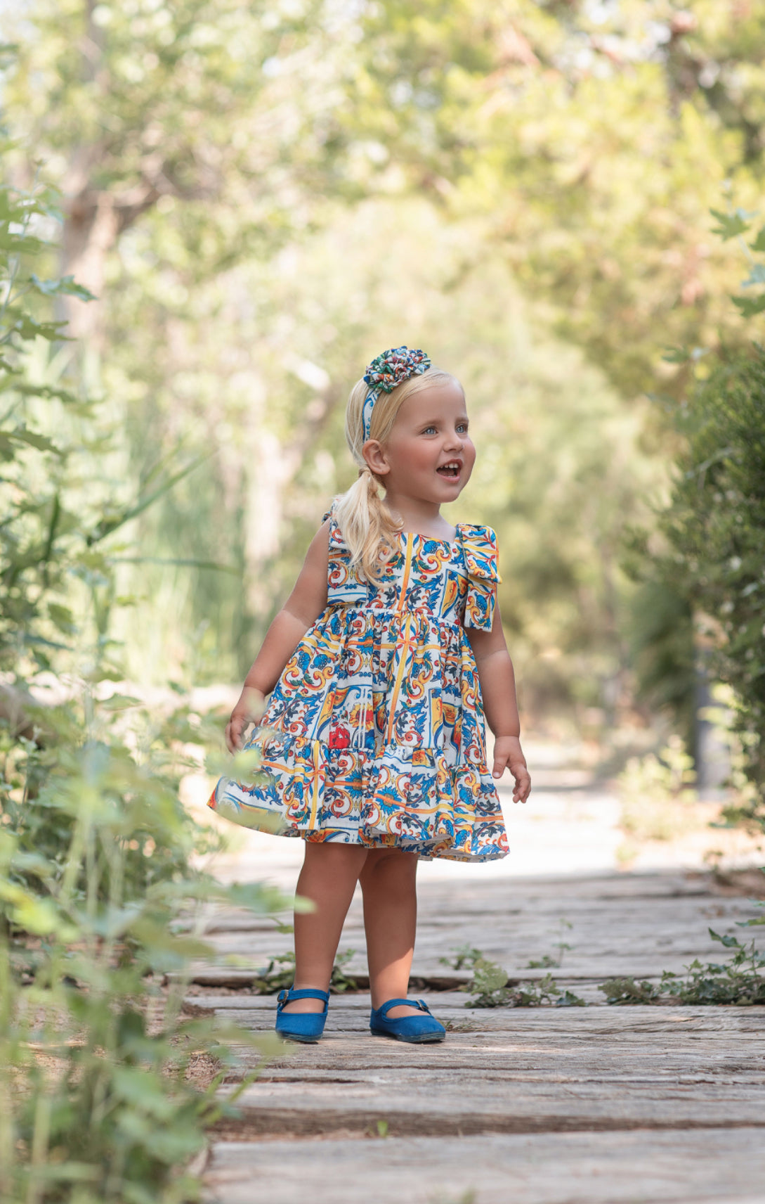 Azulejo Baby Dress