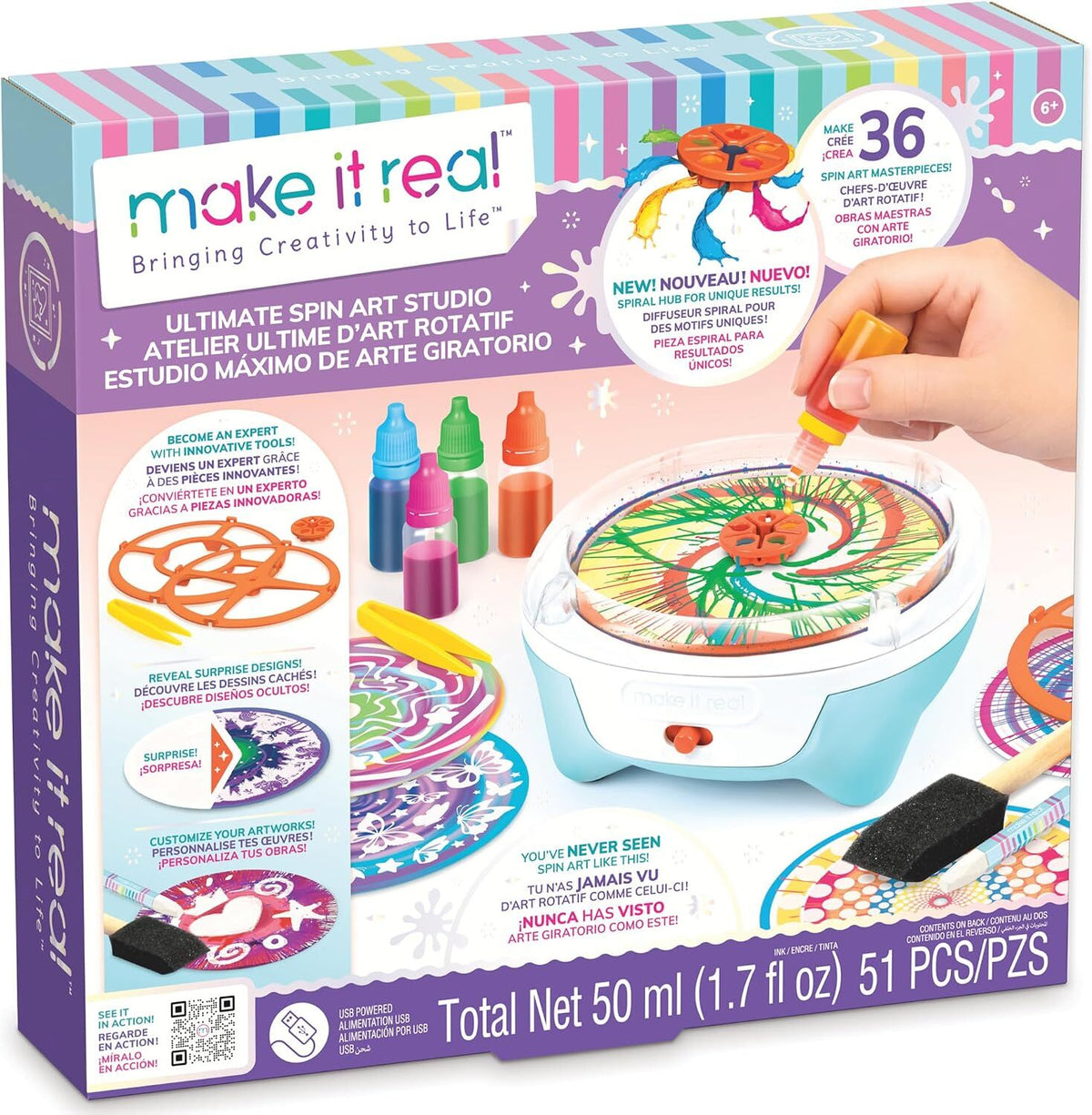 Spin Art Innovation Station Kit