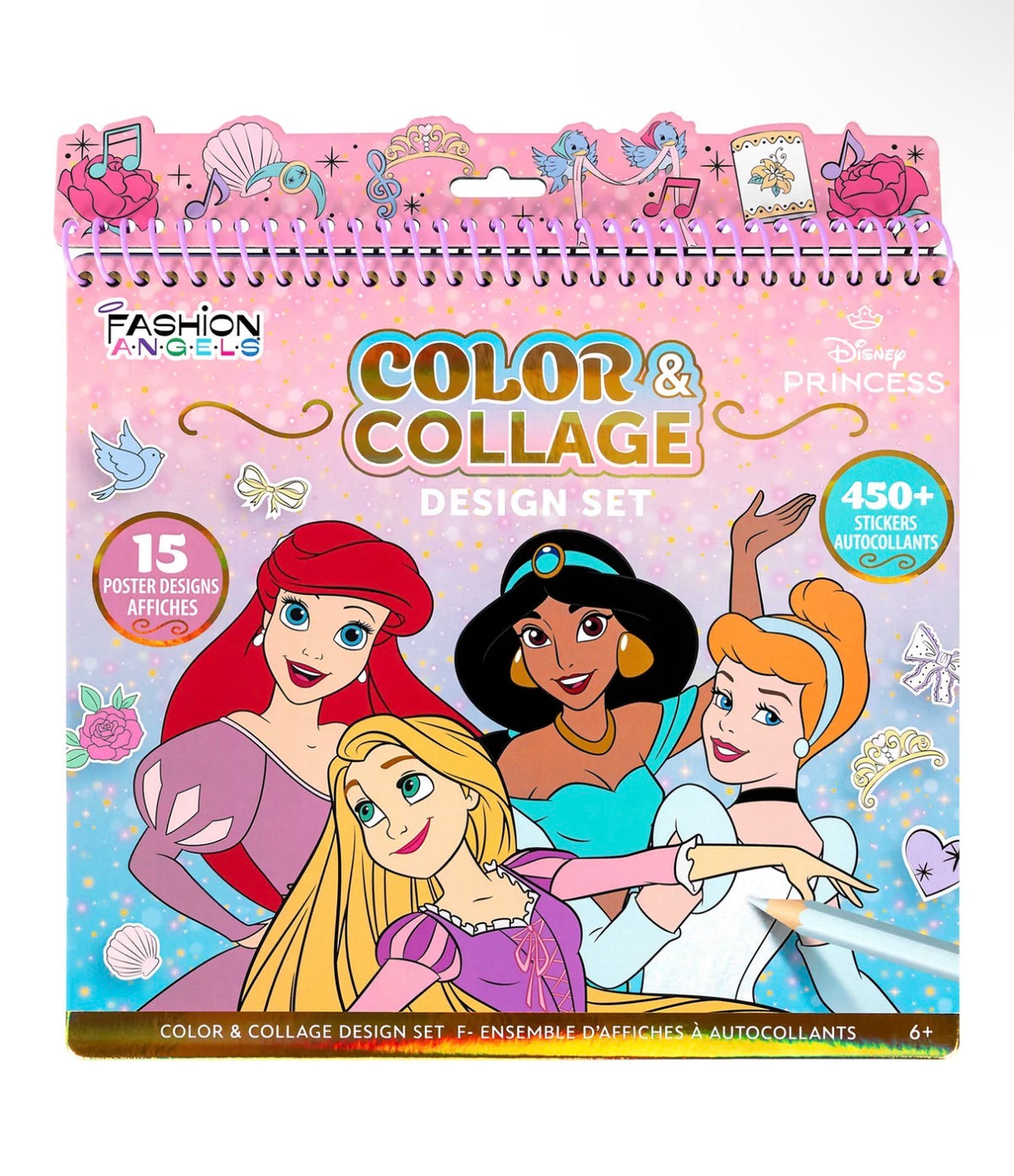 Disney Princess Color & Collage Portfolio