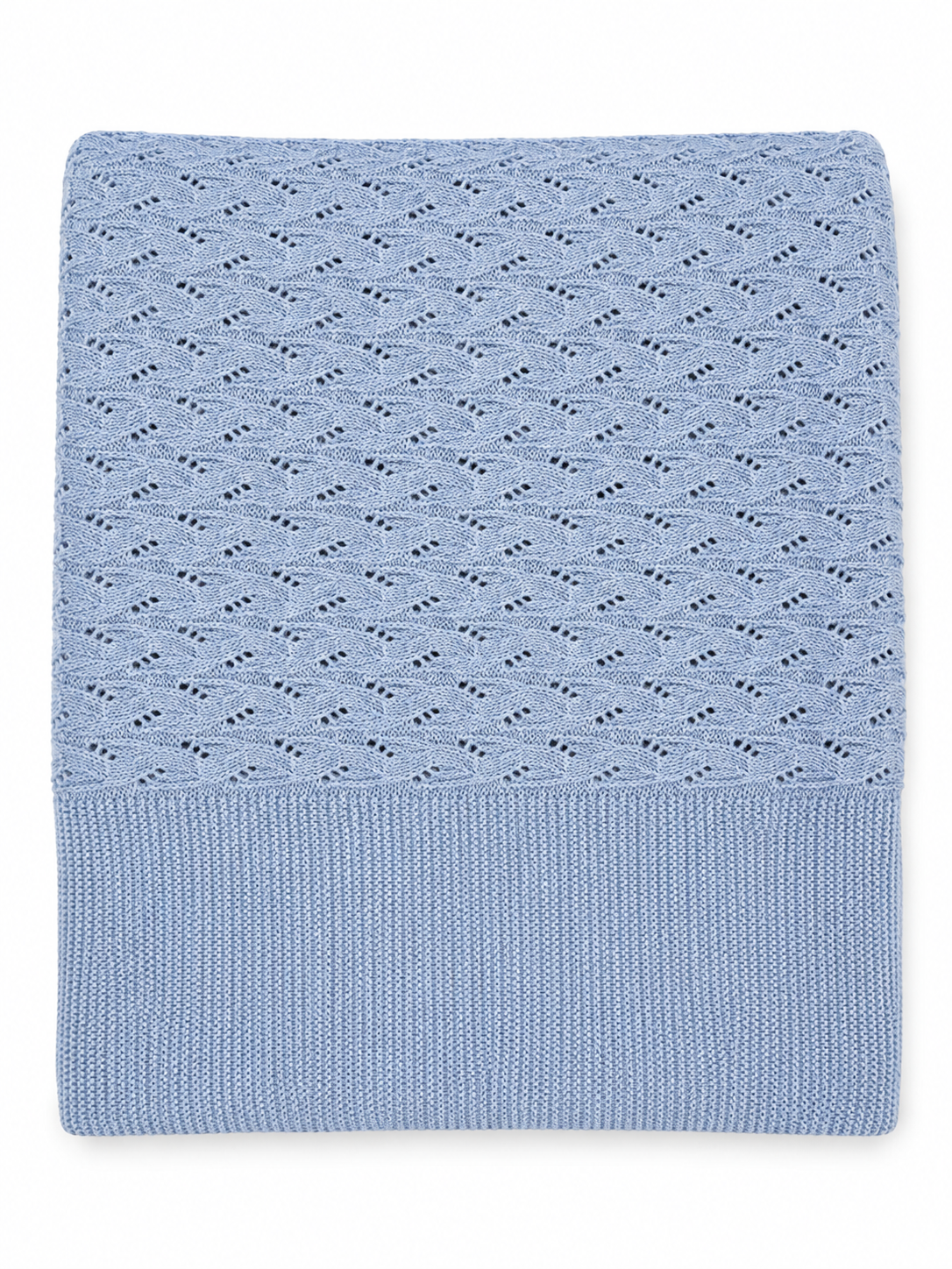 Newborn Blanket Azul Empolvado