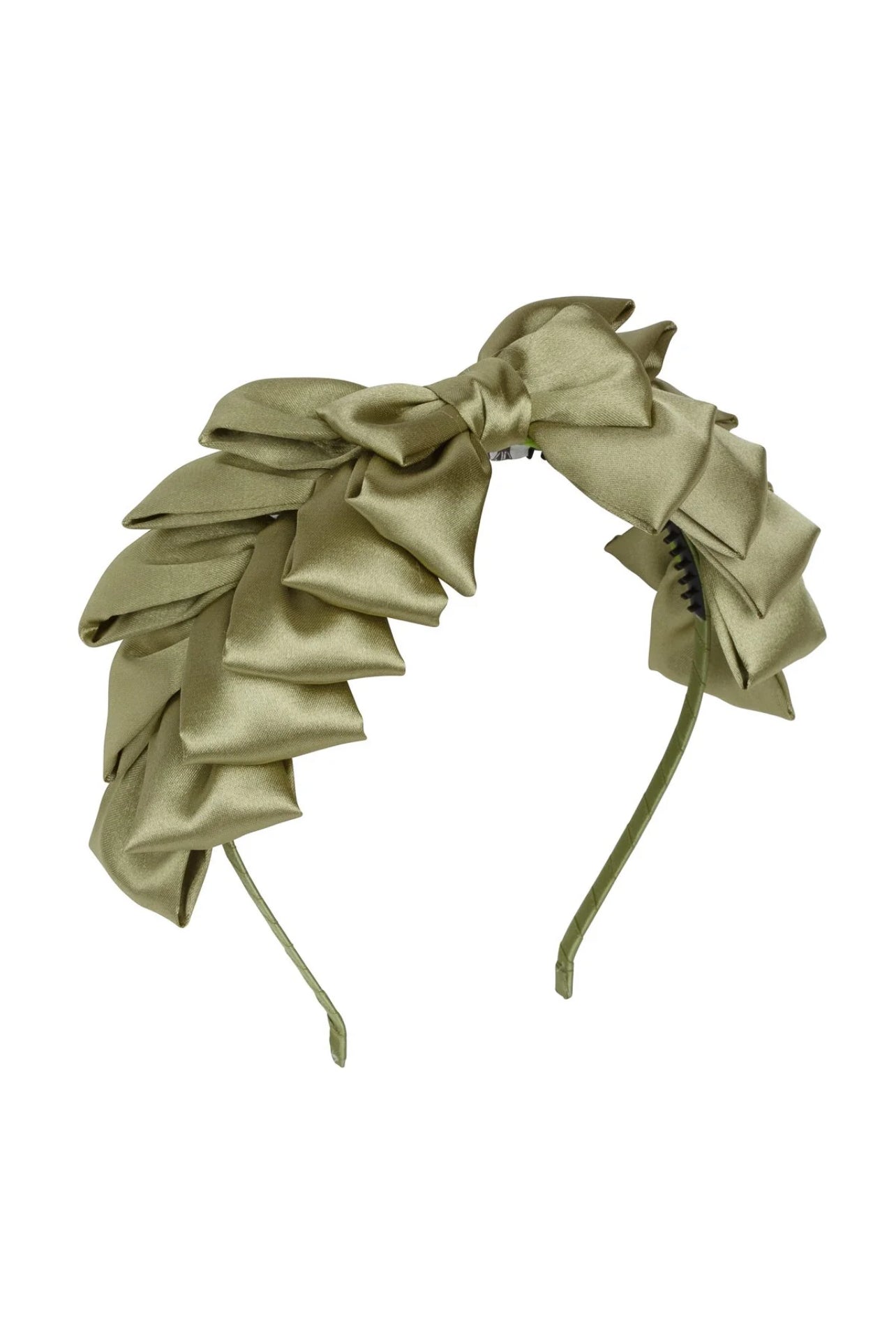 Pleated Ribbon - Green