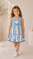 Blue Beach Dress