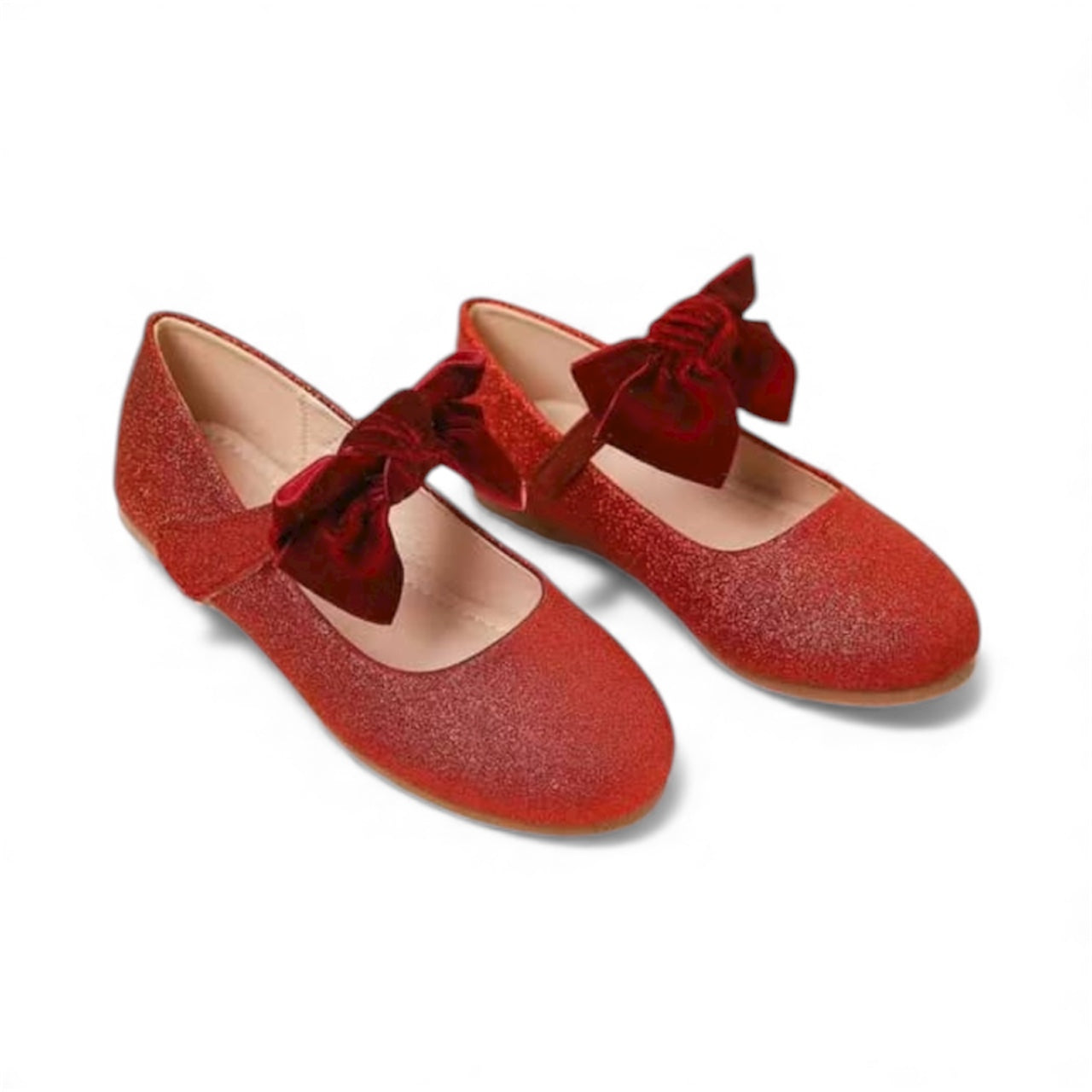 Red Glittered Ballerina