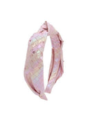 Crystallized Galaxy Knot Headband - Pink