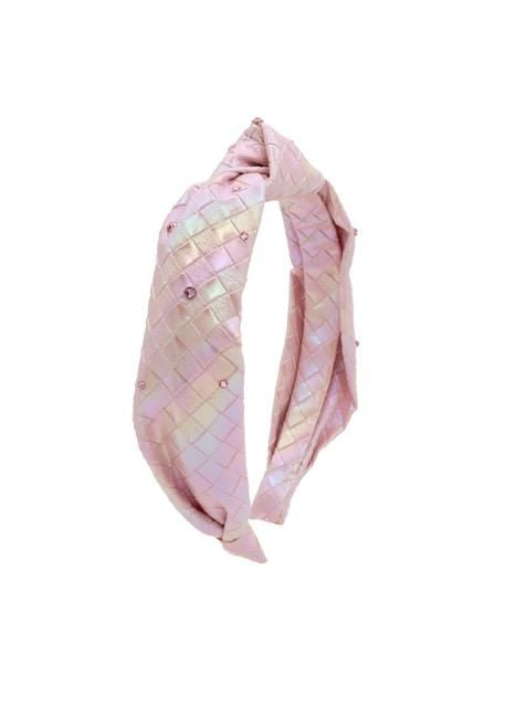 Crystallized Galaxy Knot Headband - Pink