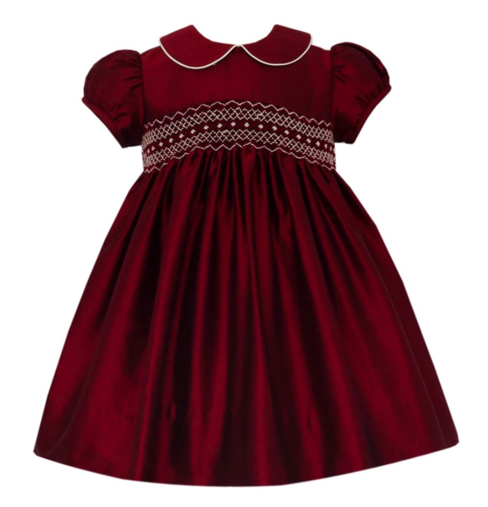 Juliette Burgundy Silk Float