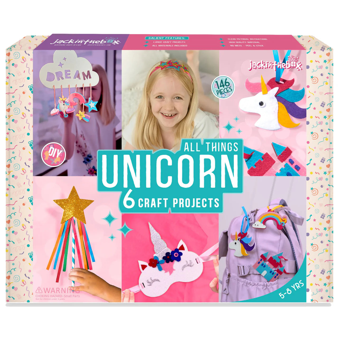 Jack In The Box 6 in 1 Unicorn