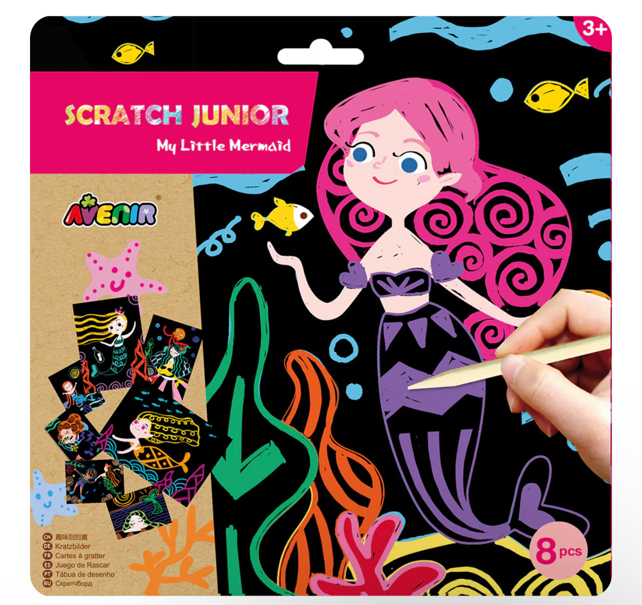 Scratch Art Junior My Little Mermaid