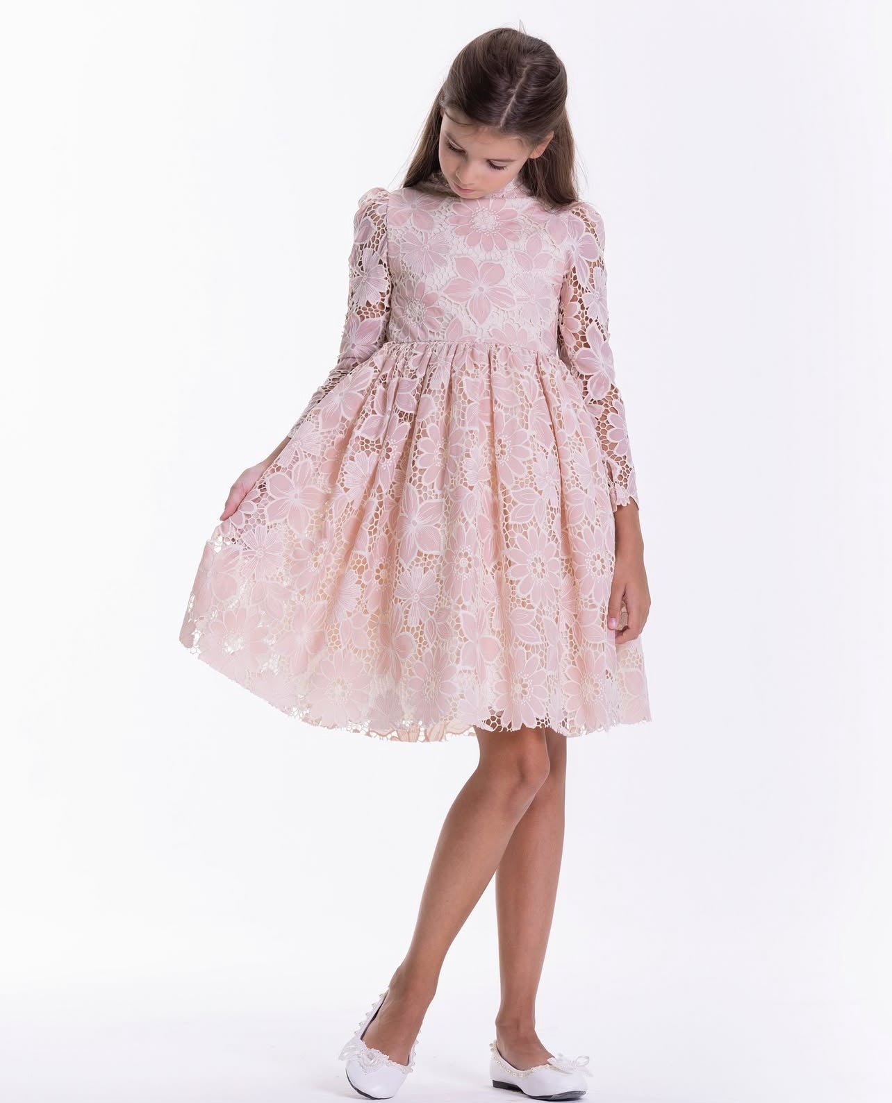 Sweet Peach Girl Dress