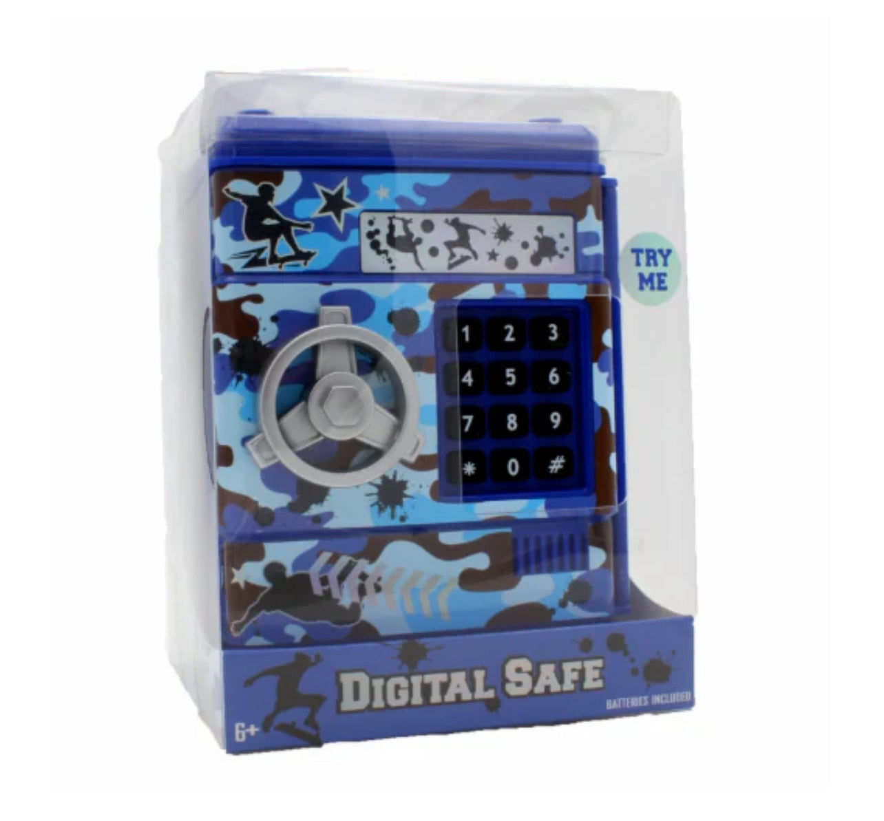 Digital Safe Blue