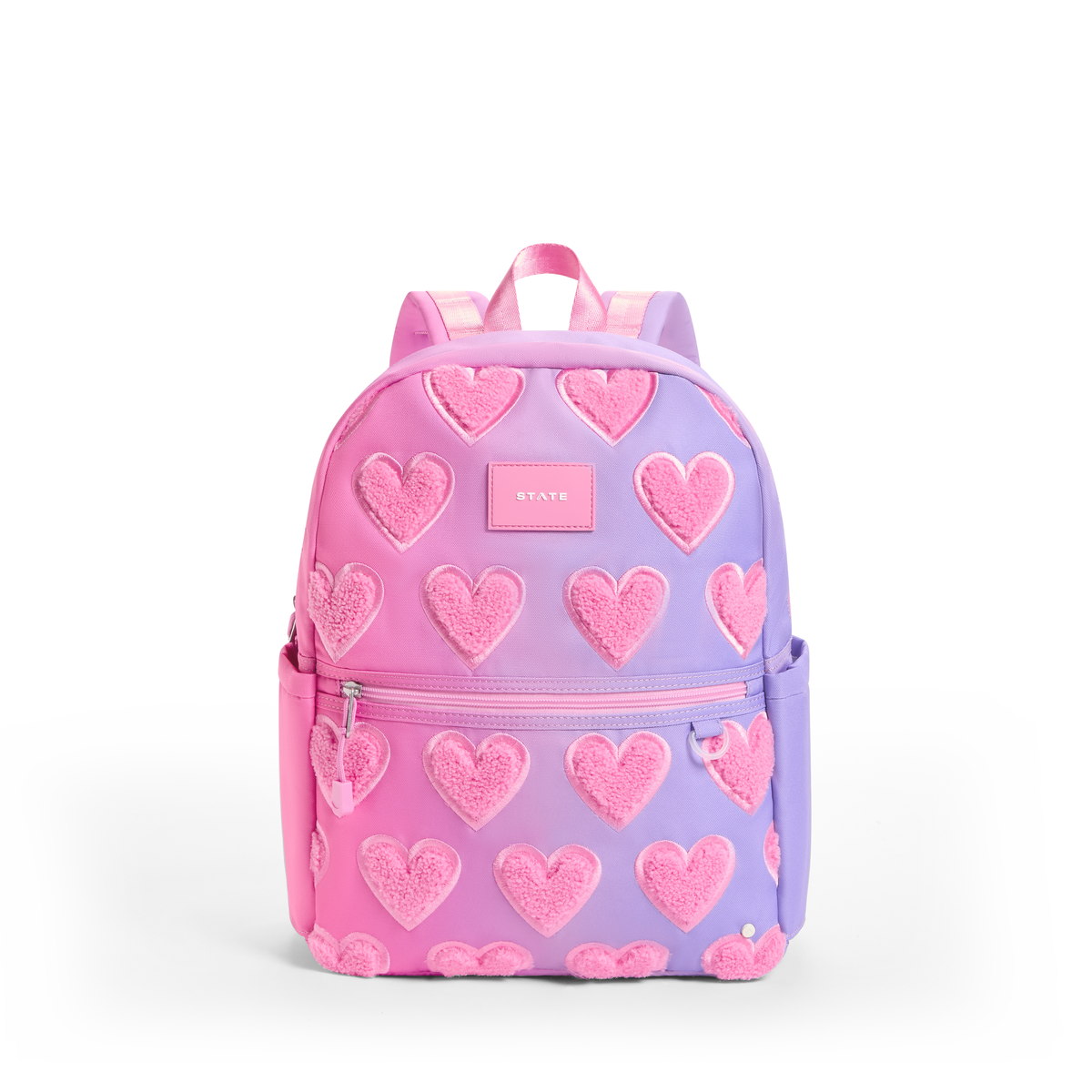 Kane Backpack Ombré Fuzzy Hearts