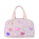 Butterfly Applique Duffel Bag