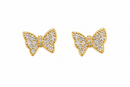Brilliant Butterflies 14Kt. Earrings