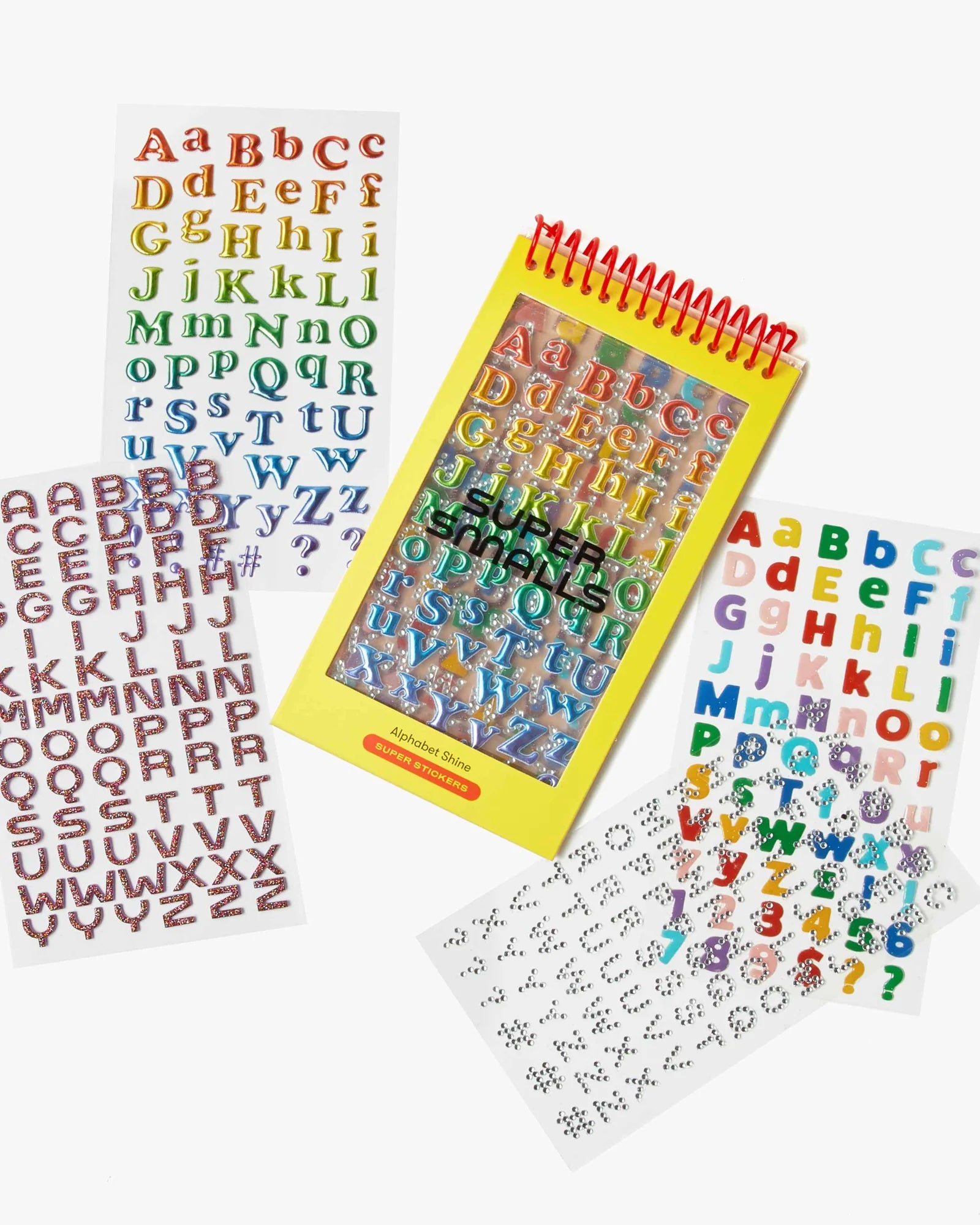 Alphabet Shine Super Stickers